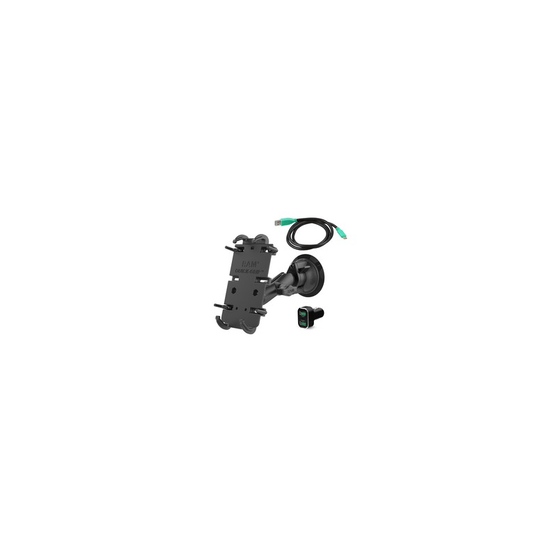 RAM® Quick-Grip™ XL Type-C Vehicle Bundle