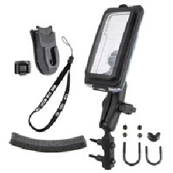 RAM® Aqua Box® Pro 20 for iPhone 5 with Brake/Clutch Reservoir Mount