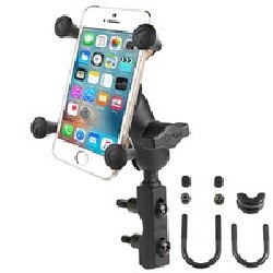 RAM® X-Grip® Phone Mount with Motorcycle Brake/Clutch Reservoir Base RAMB174AUN7U
