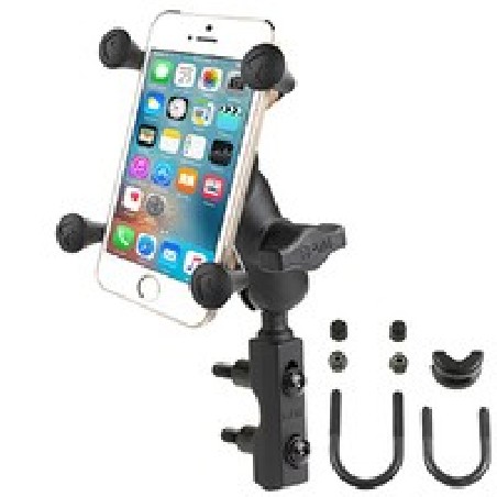 RAM® X-Grip® Phone Mount with Motorcycle Brake/Clutch Reservoir Base RAMB174AUN7U