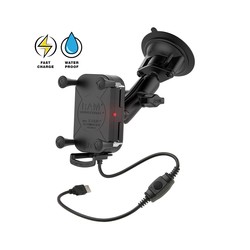 RAM® Tough-Charge™ 15W Wireless Charging Suction Cup Mount