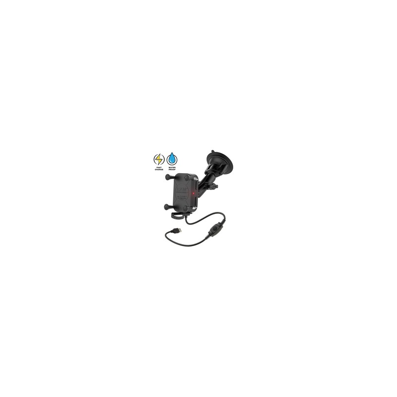 RAM® Tough-Charge™ 15W Wireless Charging Suction Cup Mount