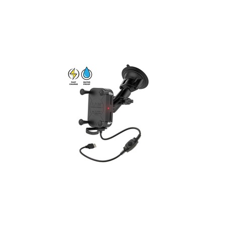 RAM® Tough-Charge™ 15W Wireless Charging Suction Cup Mount