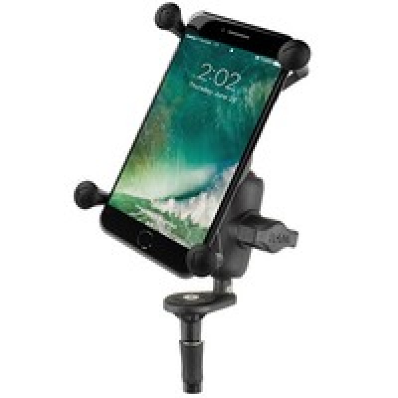 RAM® X-Grip® Large Phone Mount with Motorcycle Fork Stem Base