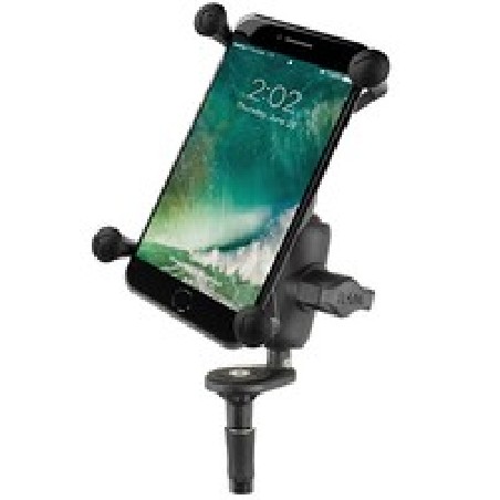RAM® X-Grip® Large Phone Mount with Motorcycle Fork Stem Base