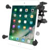 RAM® X-Grip® Mount with Glare Shield Clamp Base for 7"-8" Tablets
