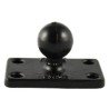 RAM® Ball Base with 1" x 2" 4-Hole Pattern RAMB202U1525