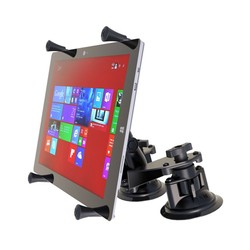 RAM® X-Grip® with RAM® Twist-Lock™ Pivot Suction for 12" Tablets