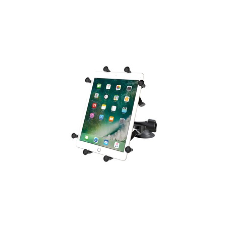 RAM® X-Grip® with RAM® Twist-Lock™ Dual Suction for 9"-10" Tablets
