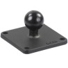 RAM® Ball Base with 2" x 2" 4-Hole Pattern RAMB202U2525