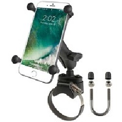 RAM® X-Grip® Large Phone Mount with ATV/UTV Rail Base