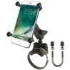 RAM® X-Grip® Large Phone Mount with ATV/UTV Rail Base