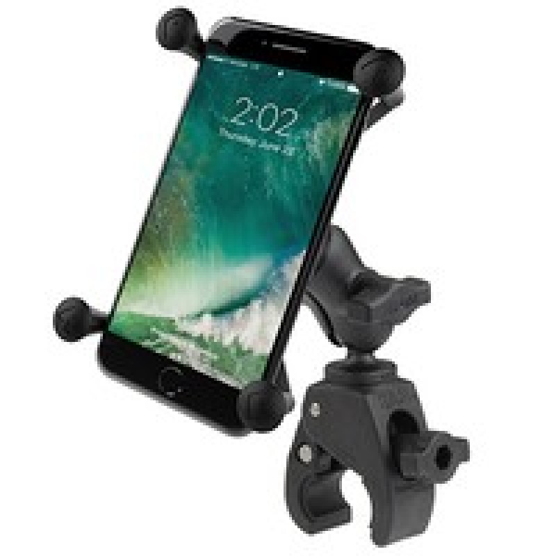RAM® X-Grip® Large Phone Mount with RAM® Tough-Claw™ Small Clamp Base RAMB400AHOLUN10BU