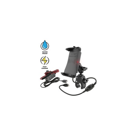 RAM® Quick-Grip™ 15W Waterproof Wireless Charging Mount with Tough-Claw™