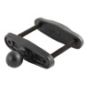 RAM® Square Post Clamp Base for Posts up to 2.5" Wide RAMB247U25
