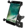 RAM® X-Grip® Large Phone Mount with RAM® Torque™ Medium Rail Base RAMB408751AUN10