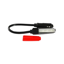 RAM® 8" Flexible LED Light with Male Cigarette Charger