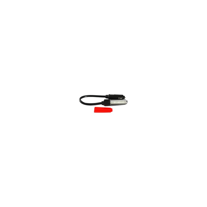 RAM® 8" Flexible LED Light with Male Cigarette Charger