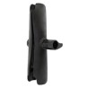 RAM® Double Socket Arm with Jam Nut RAMD201UEMI1