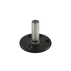 RAM® Large Round Plate with 1/2" NPT Post