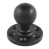 RAM® Large Round Plate with 6-Hole Pattern and Ball