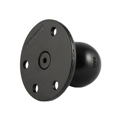 RAM® Large Round Plate with Ball & Steel Reinforced Bolt RAMD202UIN1