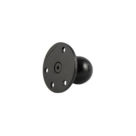 RAM® Large Round Plate with Ball & Steel Reinforced Bolt RAMD202UIN1