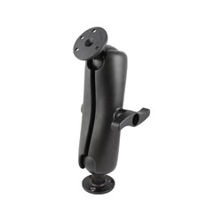 RAM® Universal Double Ball Mount with Two Large Round Plates RAME101U