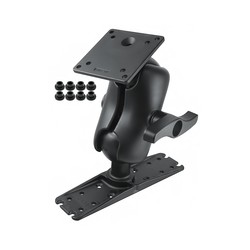 RAM® Ball Mount with 100x100mm VESA Plate & Large Electronics Plate