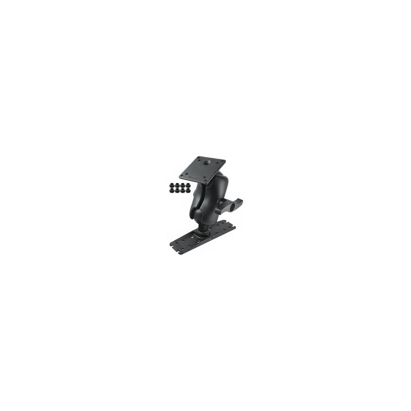 RAM® Ball Mount with 100x100mm VESA Plate & Large Electronics Plate