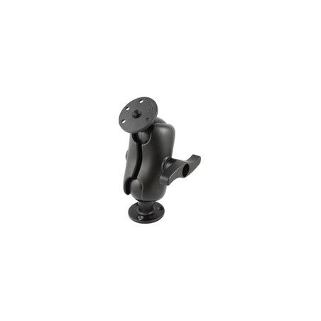 RAM® Universal Double Ball Mount with Two Large Round Plates RAME101UD