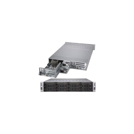 Supermicro 2U 2NODE 2XEON C621 6X3.5HS/1600WR 2TB SATA3 2GBE 4PCIE IPMI
