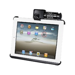 RAM® Latch-N-Lock™ Cradle for Apple iPad 1-4