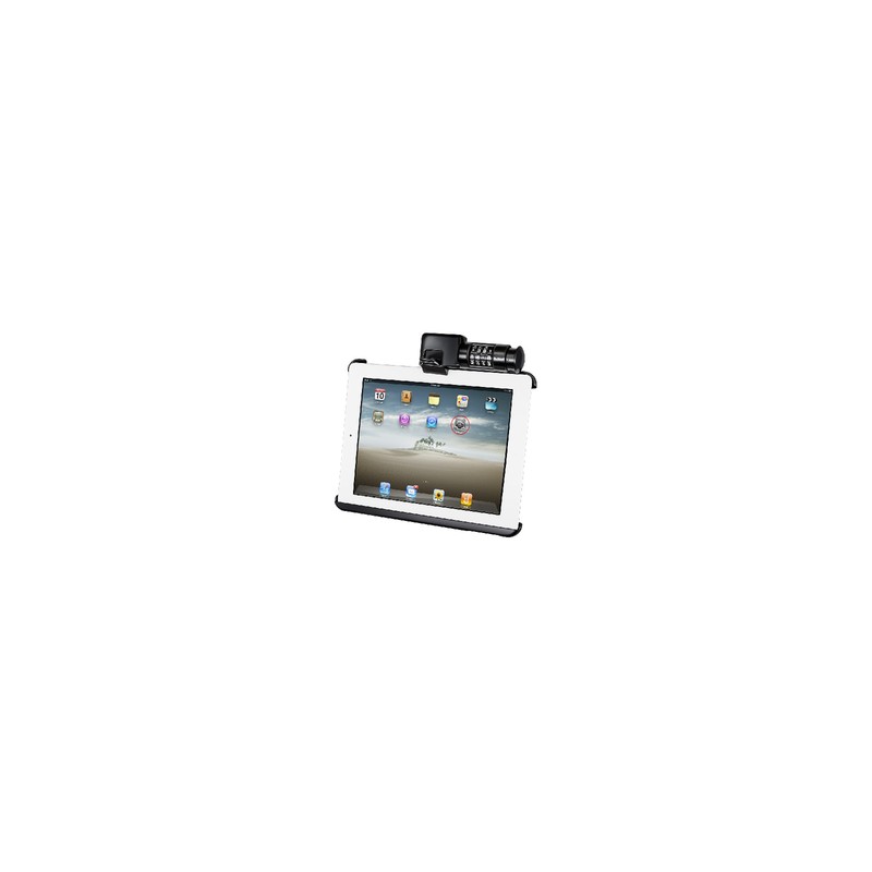 RAM® Latch-N-Lock™ Cradle for Apple iPad 1-4