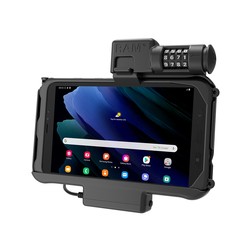 RAM® Combo Locking Powered Dock for Samsung Tab Active3 & Tab Active2
