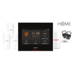 iGET HOME X5 Advanced - Domovní Wi-Fi smart alarm s LCD, kompletní set, podpora Tuya