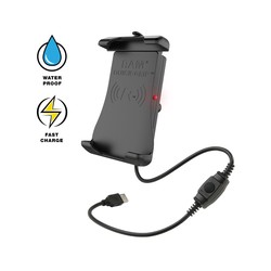 RAM® Quick-Grip™ 15W Waterproof Wireless Charging Holder with Ball