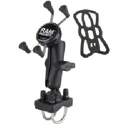 RAM® X-Grip® Phone Mount with Double U-Bolt Base