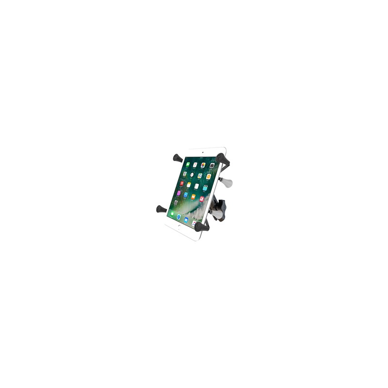 RAM® X-Grip® Universal Holder for 7"-8" Tablets with Double Socket Arm