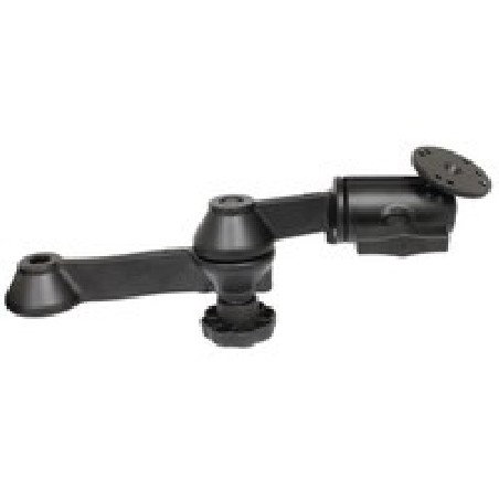 RAM® 12" Double Swing Arm with Round Plate