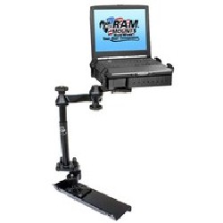 RAM® No-Drill™ Laptop Mount for '04-11 Chevy Colorado Crew Cab + More