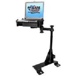 RAM® No-Drill™ Laptop Mount for '95-15 Ford Econoline Van + More
