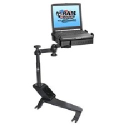 RAM® No-Drill™ Laptop Mount for the '00-06 Chevy Avalanche + More RAMVB131R4SW1