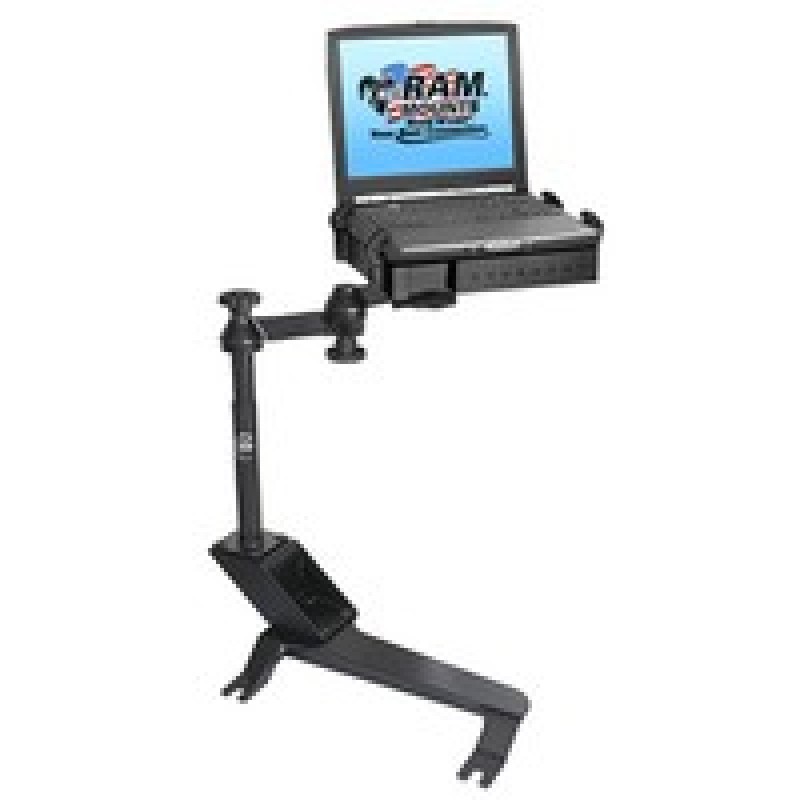 RAM® No-Drill™ Laptop Mount for the '00-06 Chevy Avalanche + More RAMVB131R4SW1