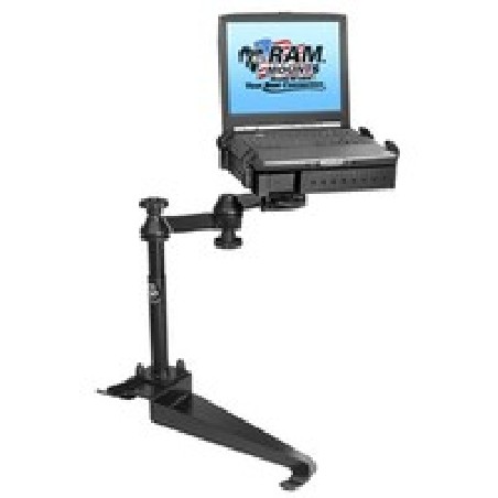RAM® No-Drill™ Laptop Mount for '04-15 Nissan Titan + More