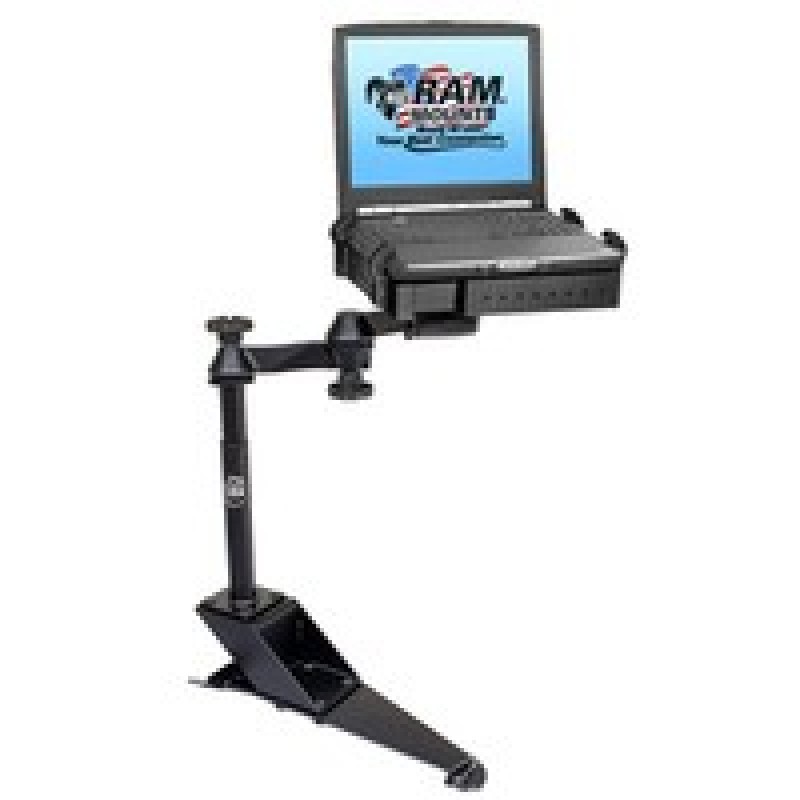 RAM® No-Drill™ Laptop Mount for '06-14 Toyota FJ Cruiser