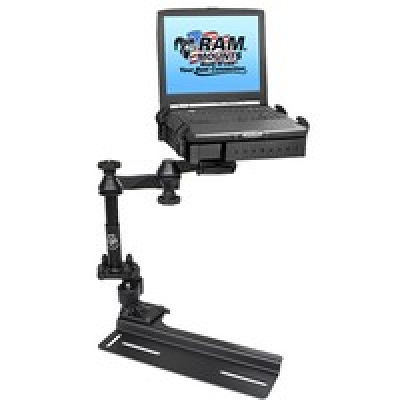 RAM® No-Drill™ Laptop Mount for '96-07 Dodge Grand Caravan + More