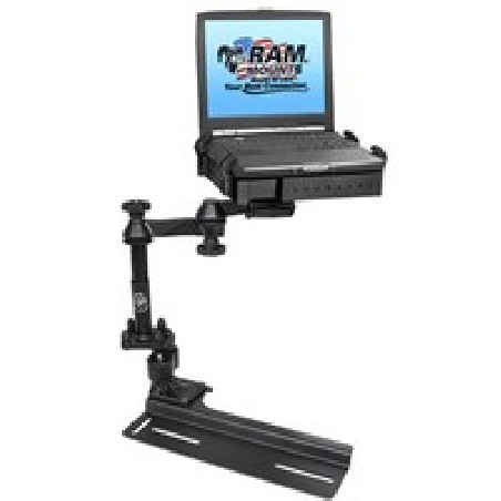 RAM® No-Drill™ Laptop Mount for '96-07 Dodge Grand Caravan + More