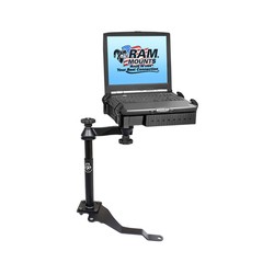RAM® No-Drill™ Laptop Mount for '07-11 Jeep Wrangler