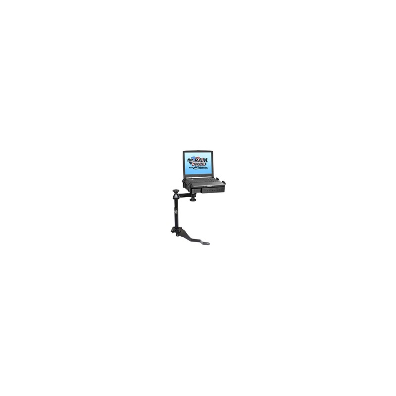 RAM® No-Drill™ Laptop Mount for '07-11 Jeep Wrangler